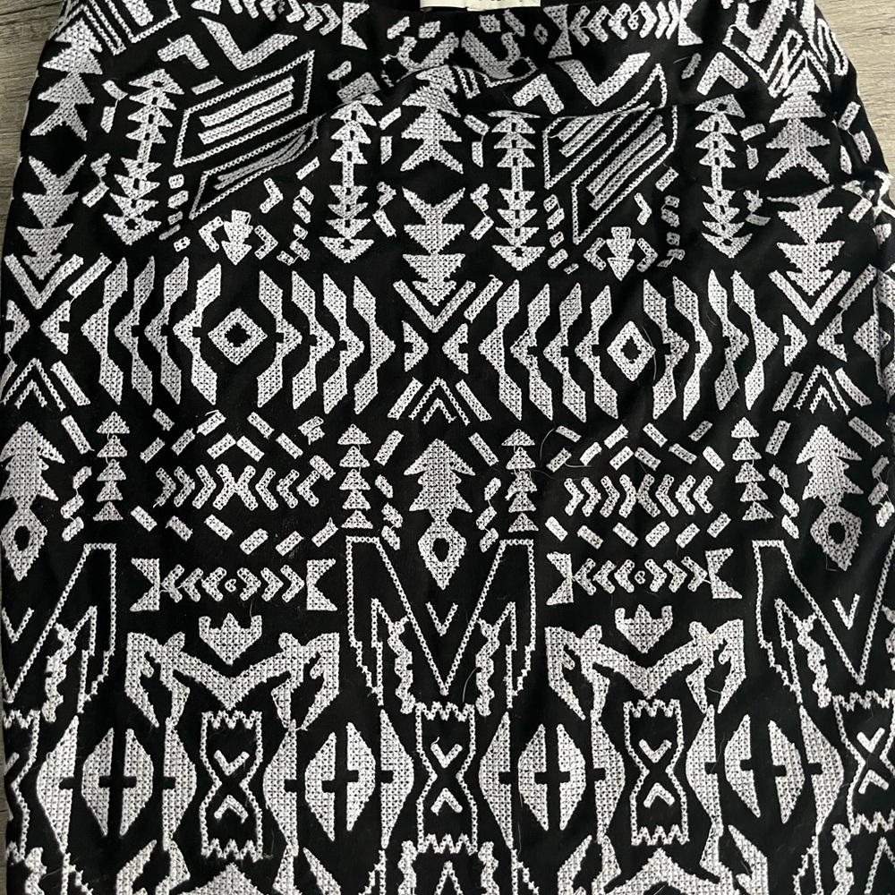 Tribal mini skirt